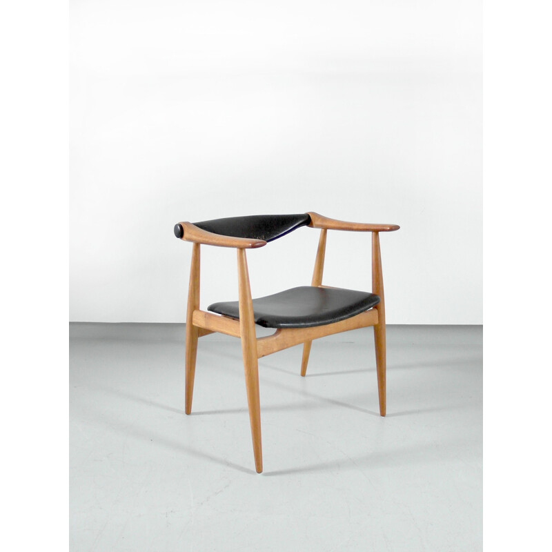 Vintage CH34 Yoke Chair for Carl Hansen, Hans Wegner Denmark, 1959