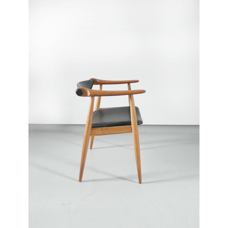 Vintage CH34 Yoke Chair for Carl Hansen, Hans Wegner Denmark, 1959