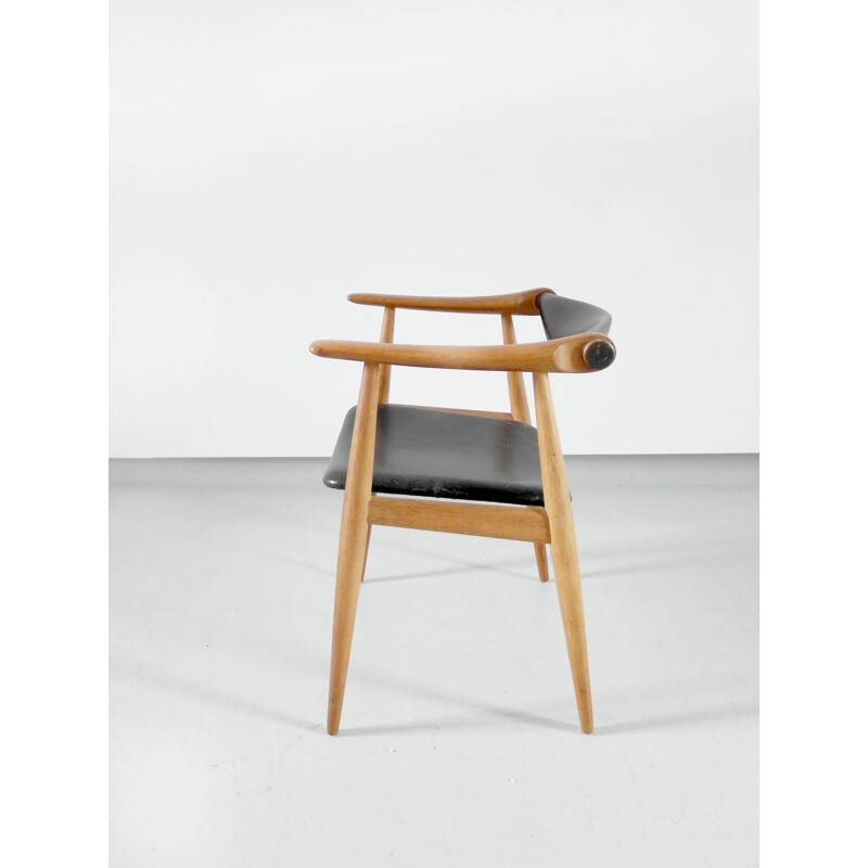 Vintage CH34 Yoke Chair for Carl Hansen, Hans Wegner Denmark, 1959