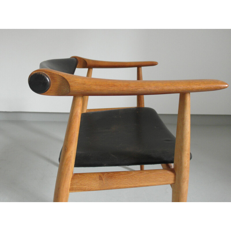 Vintage CH34 Yoke Chair for Carl Hansen, Hans Wegner Denmark, 1959