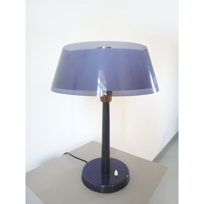 Vintage Purple Tuomas Table Light in by Yki Nummi for Stockmann-Orno, Finland, 1950s