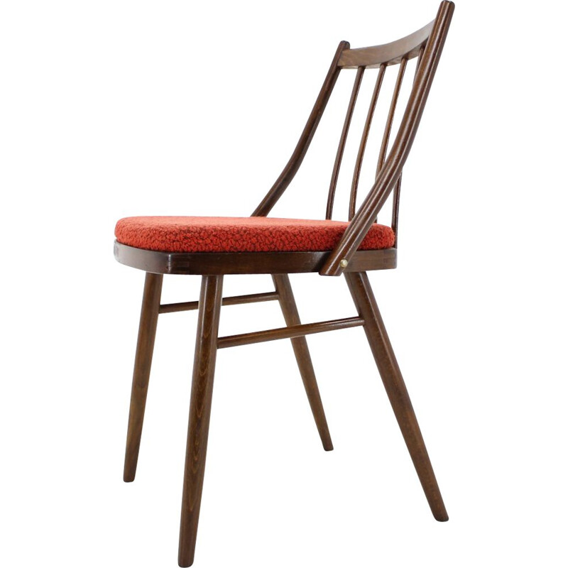 Ensemble de 4 chaises vintage par Antonín Šuman 1960