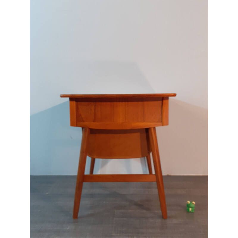 Vintage Teak Bedside Table, Norway 1960