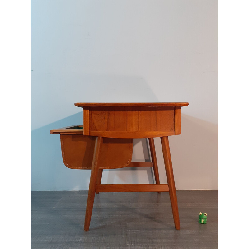 Vintage Teak Bedside Table, Norway 1960