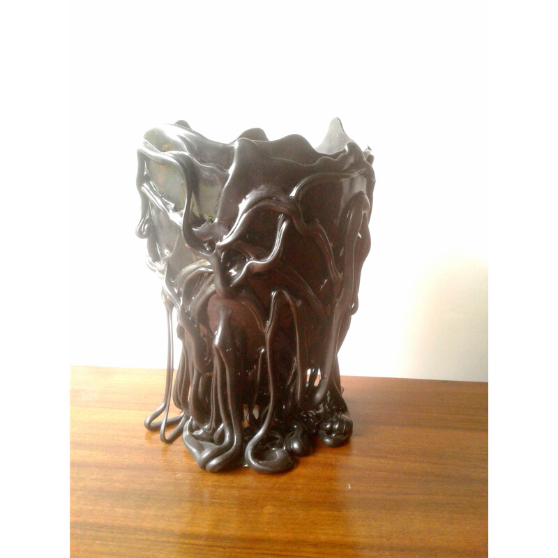 Vintage Medusa vase by Fish Gaetano Pesce