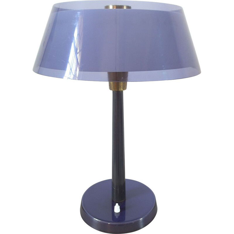Vintage Purple Tuomas Table Light in by Yki Nummi for Stockmann-Orno, Finland, 1950s