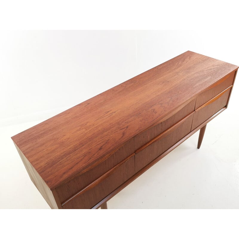 Vintage Austinsuite Teak Mid Century Sideboard Chest of Drawers, 1960s 