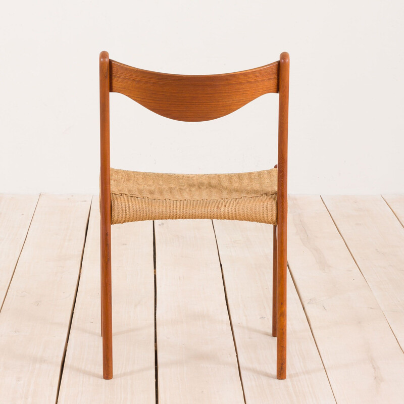 Set of 6 vintage chairs GS60 by Arne Wahl Iversen for Glyngore Stolefabrik 1960