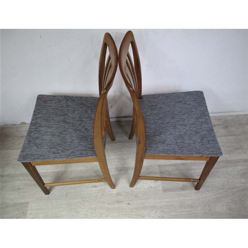 Set of 4 vintage Chairs, Denmark, 1960s