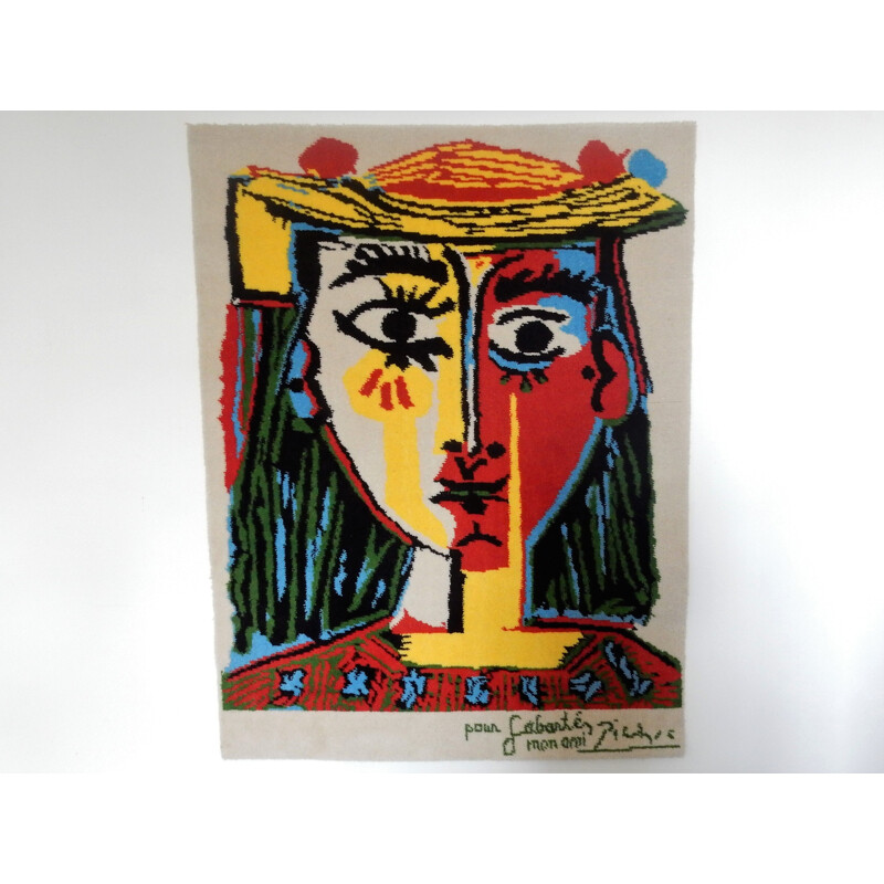 Vintage wool tapestry by Desso, Netherlands 1996