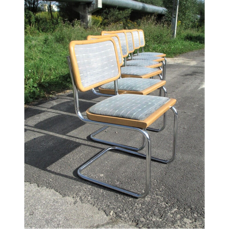 Set of 6 vintage Chairs, Italy, 1970s