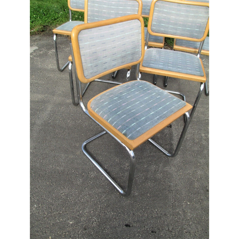 Set of 6 vintage Chairs, Italy, 1970s