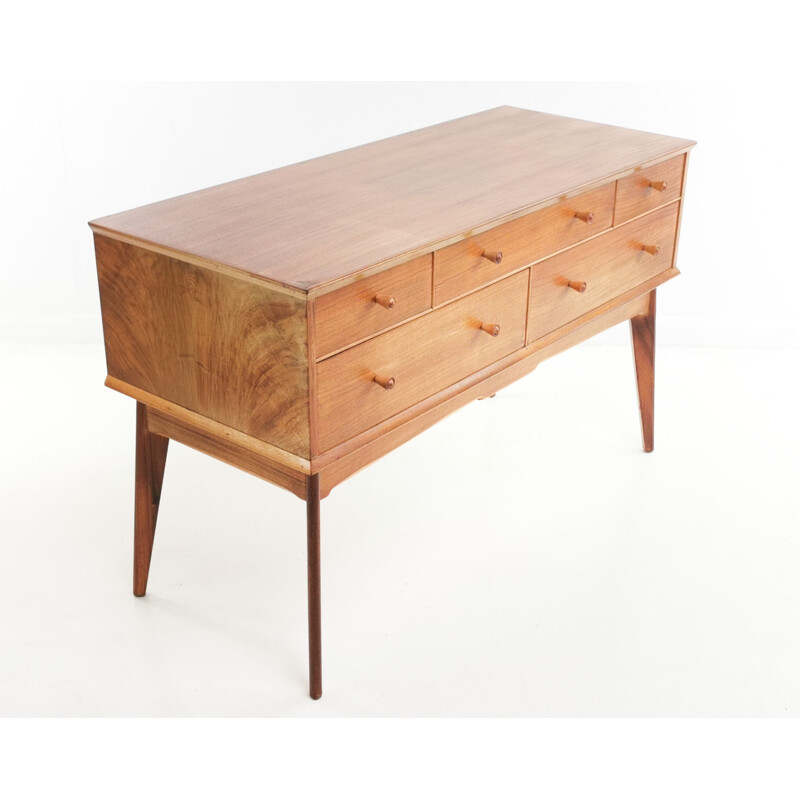 Vintage Walnut Sideboard Alfred Cox for Heals British 