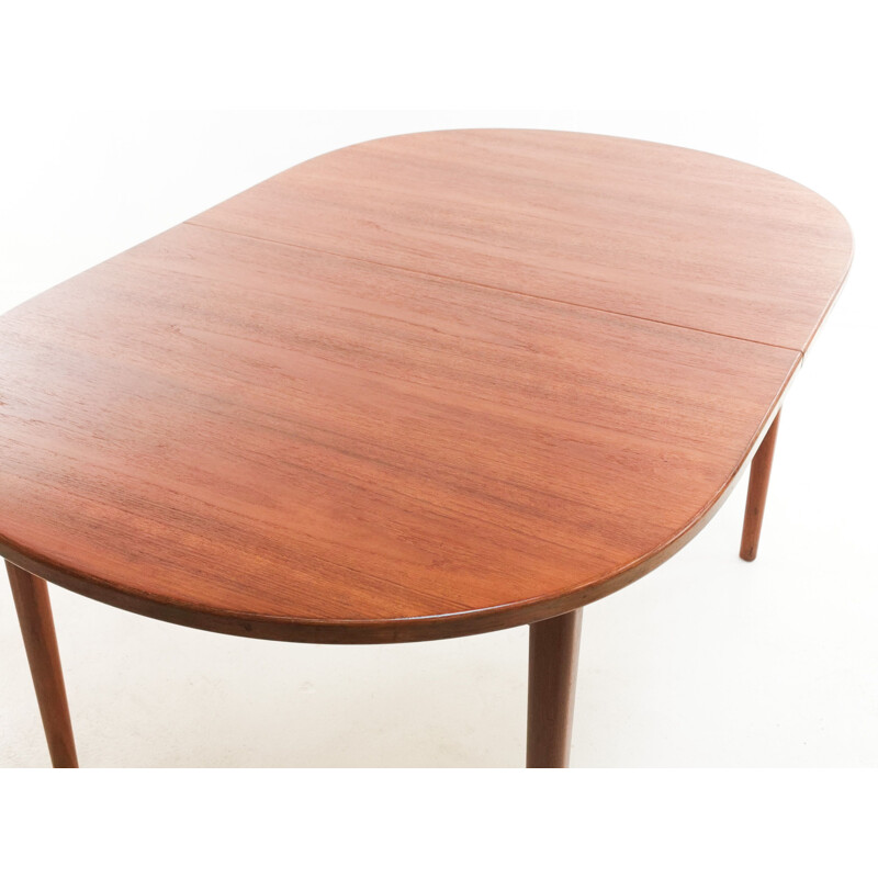 Vintage teak extension table by Nils Jonsson for Troeds 1970