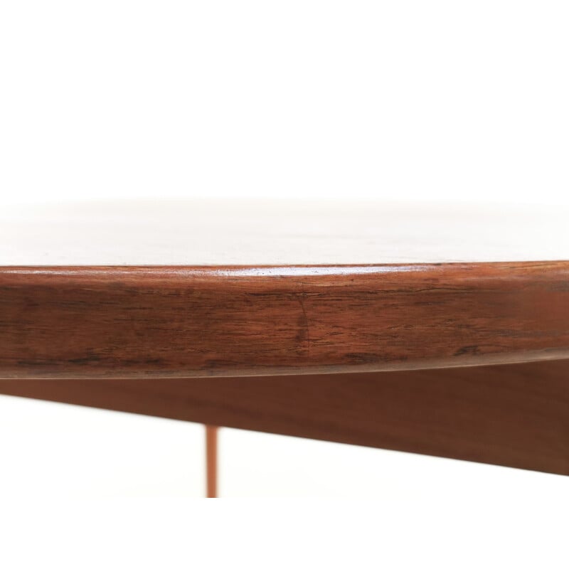 Vintage teak extension table by Nils Jonsson for Troeds 1970