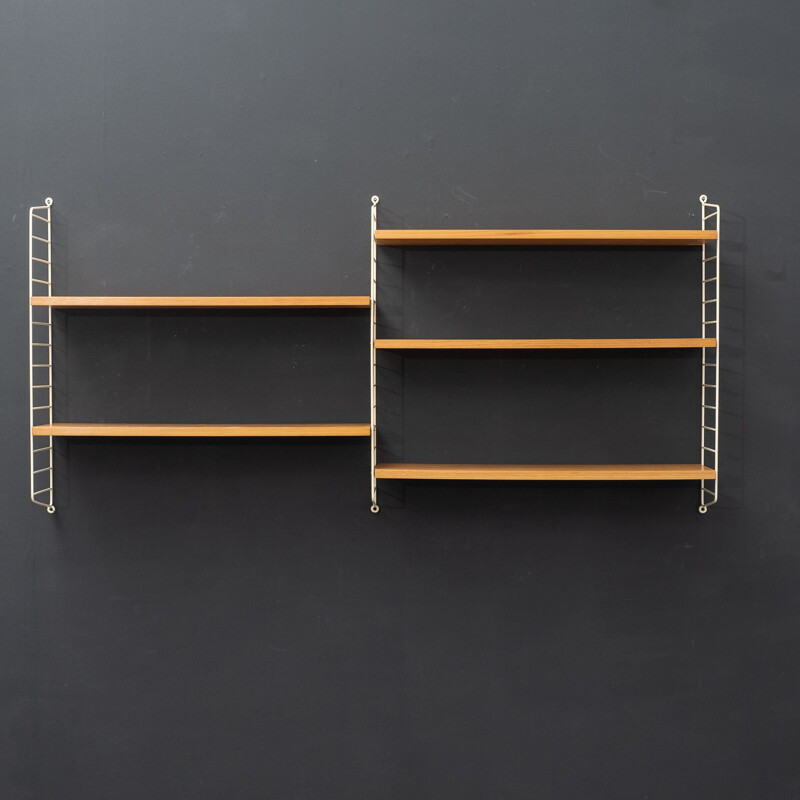 Vintage String shelving system, by Nisse Strinning 1960s