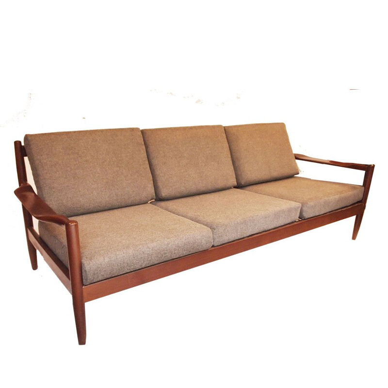 Vintage scandinavian danish 1960 sofa bed