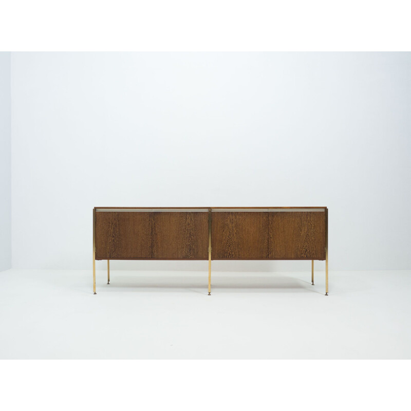 Vintage sideboard Fristho "Copal" wengé by Kho Liang Ie