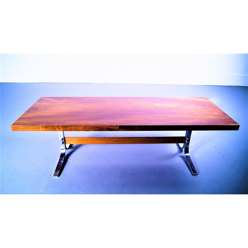 Vintage Solid Teak Top Coffeetable