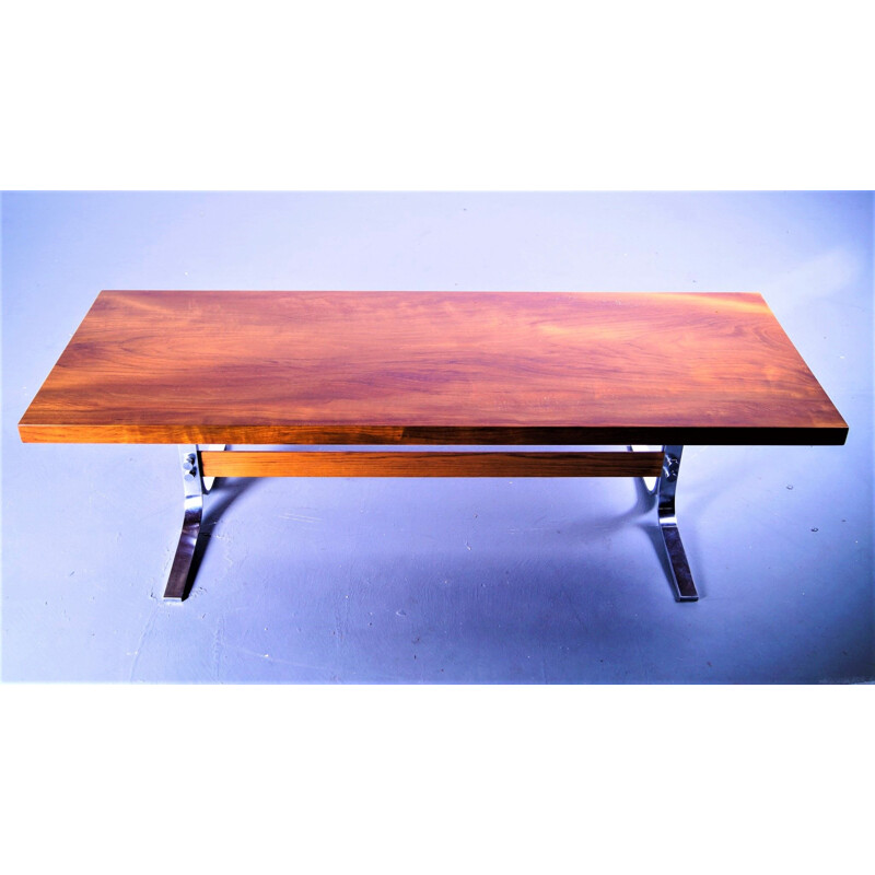 Vintage Solid Teak Top Coffeetable