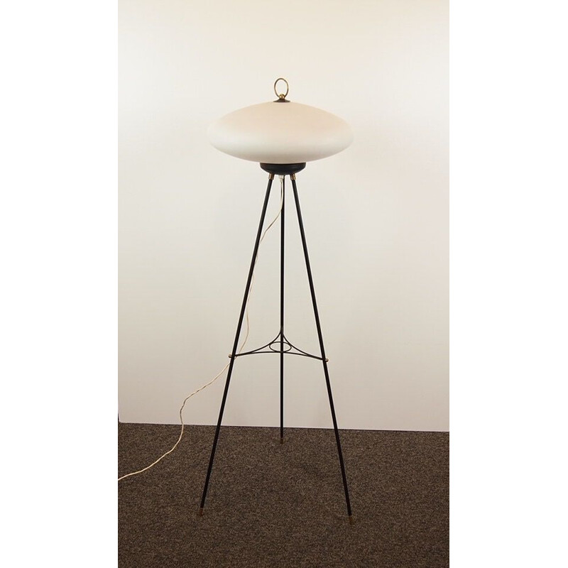 Vintage Italian tripod floor lamp 1950