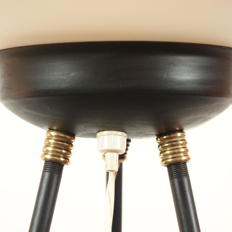 Vintage Italian tripod floor lamp 1950