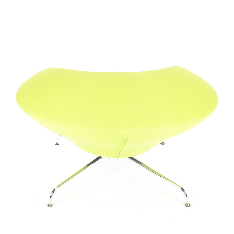 Vintage Green Kirk lounge chair by René Holten for Artifort, 1990
