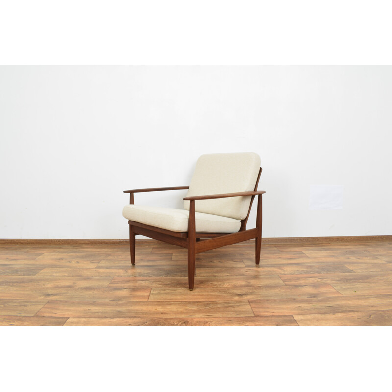 Fauteuil vintage en teck Danemark,1960