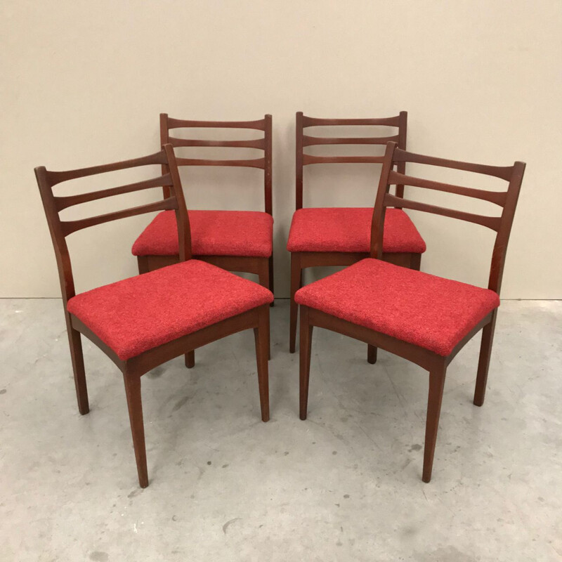 Set of 4 vintage chairs G Plan