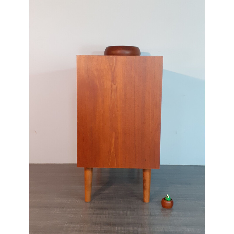 Vintage teak highboard Danish 1960