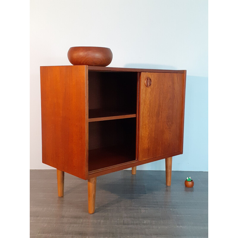 Vintage teak highboard Danish 1960