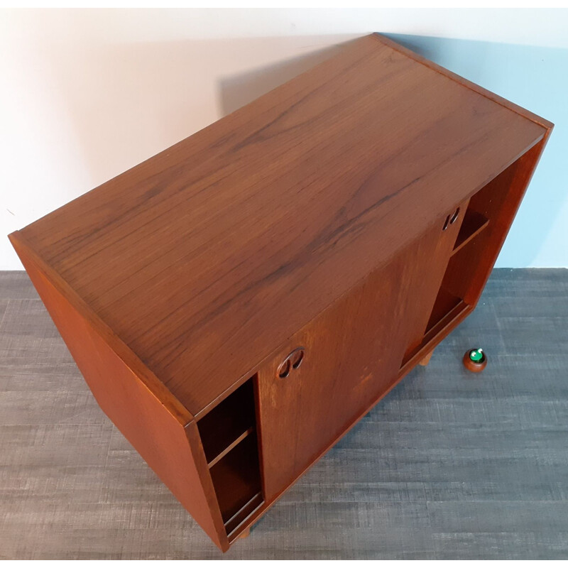 Vintage teak highboard Danish 1960