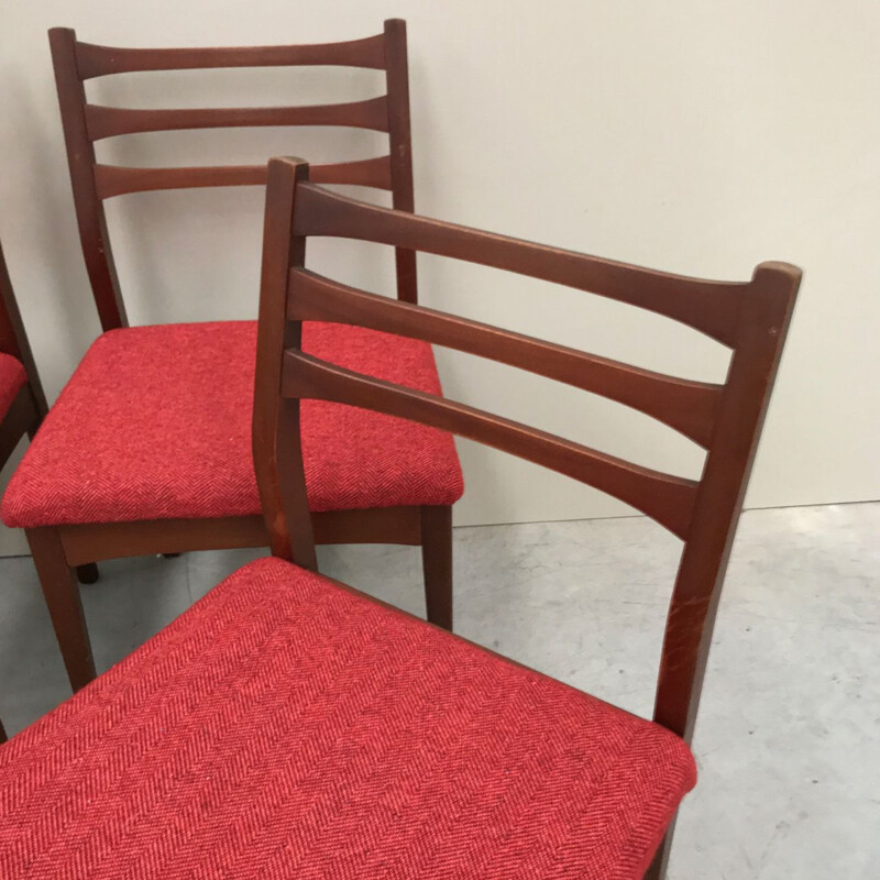 Set of 4 vintage chairs G Plan