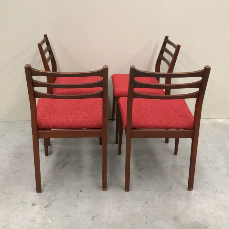 Set of 4 vintage chairs G Plan