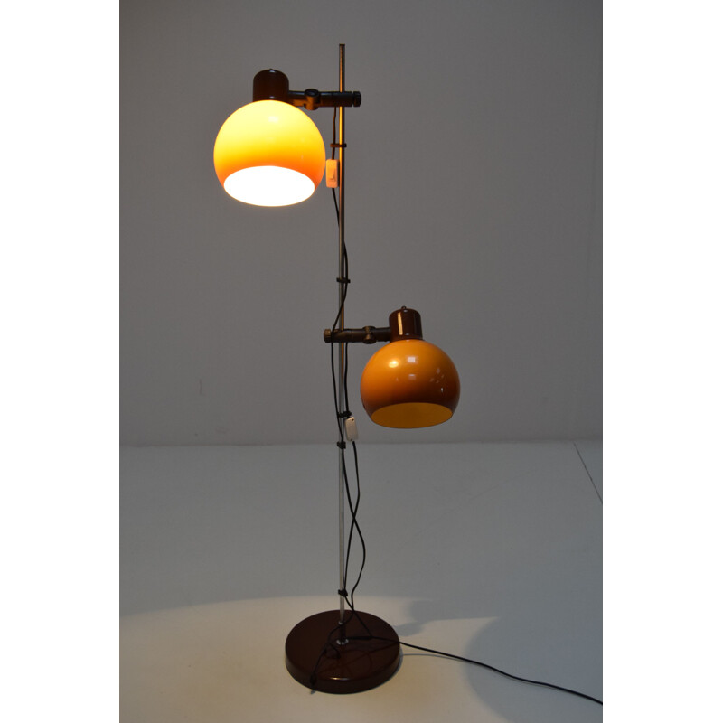 Verstellbare Vintage-Stehlampe, Tschechoslowakei 1960