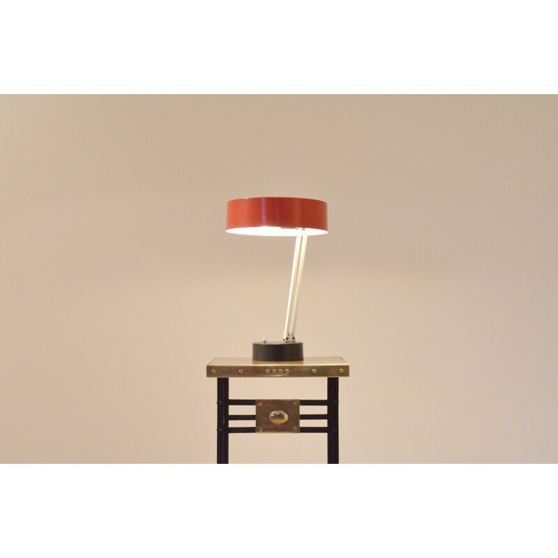 Hala Zeist industrial desk lamp, H. BUSQUET - 1950s