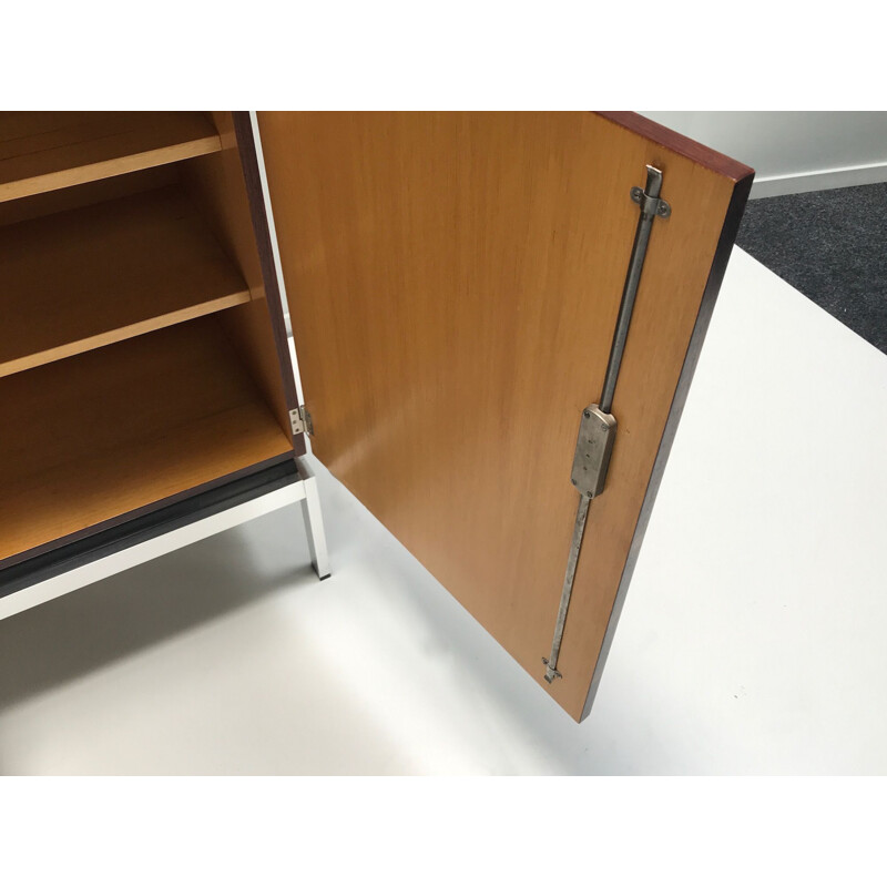 Vintage rosewood highboard Belgium 1970