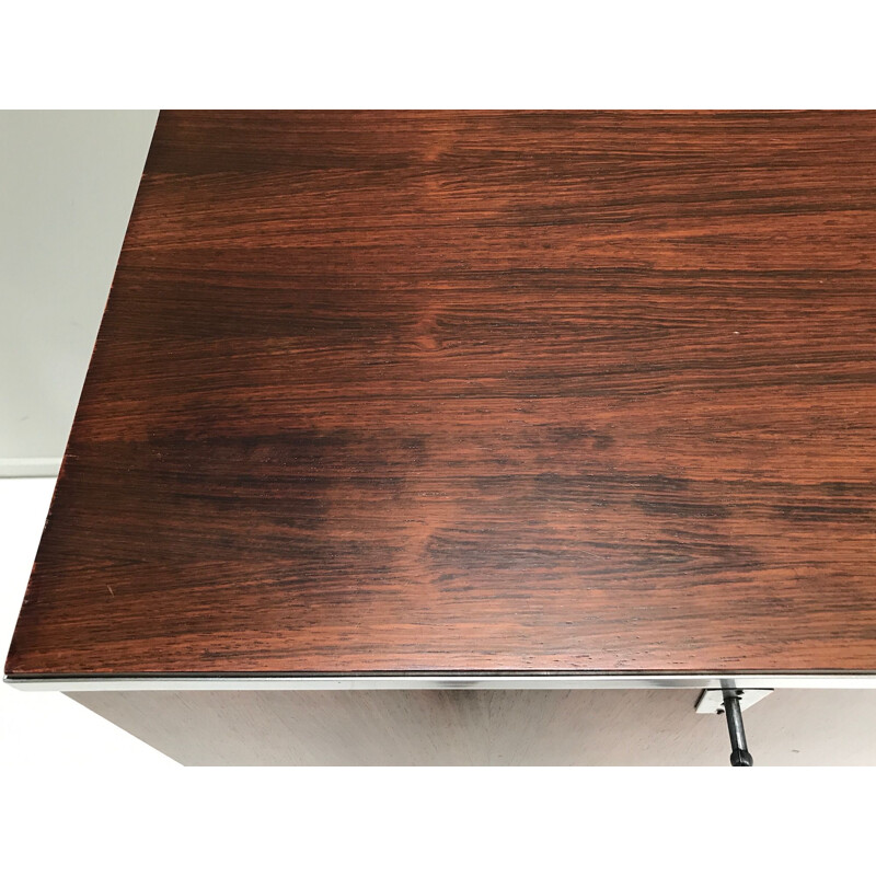 Vintage rosewood highboard Belgium 1970