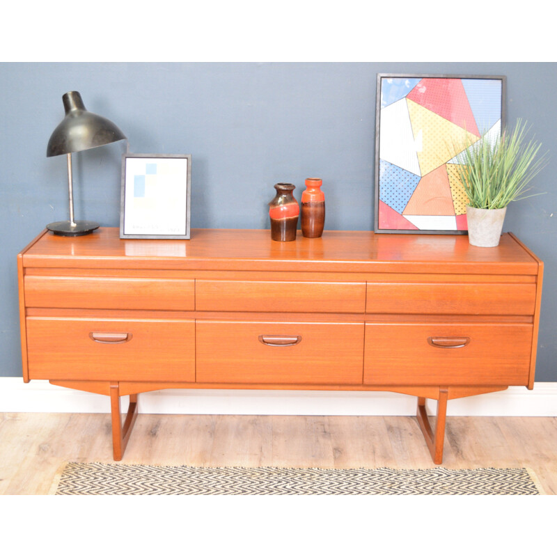 Vintage teak sideboard William and Lawrence 1960