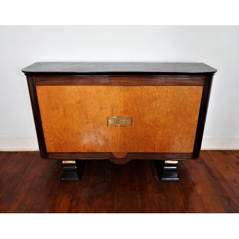 Vintage rosewood highboardArt Deco