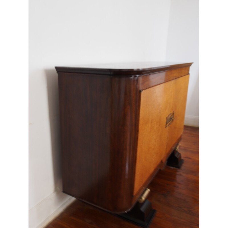 Vintage rosewood highboardArt Deco