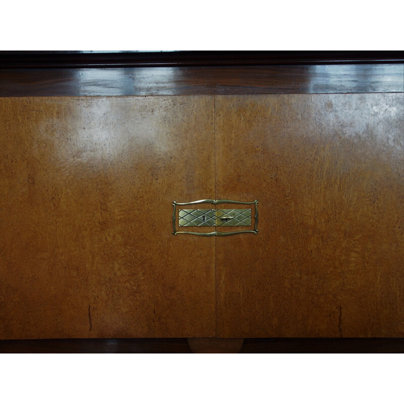 Vintage rosewood highboardArt Deco