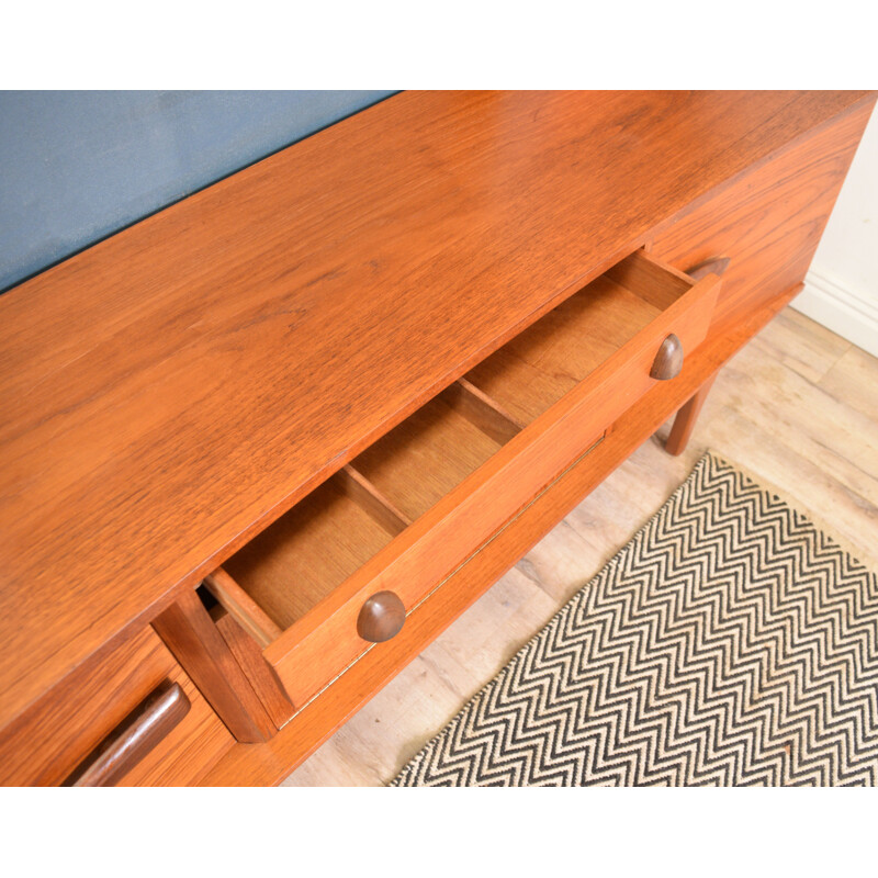 Short  vintage Teak Sideboard Cabinet 1960s