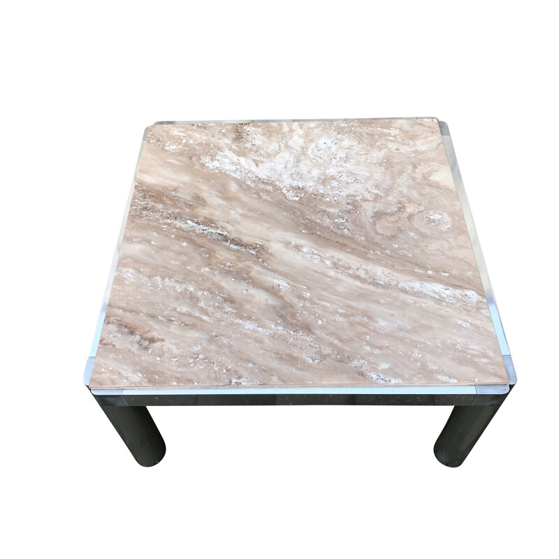 Vintage Model 100 marble coffee table by Kho Liang Ie for Artifort 1970s