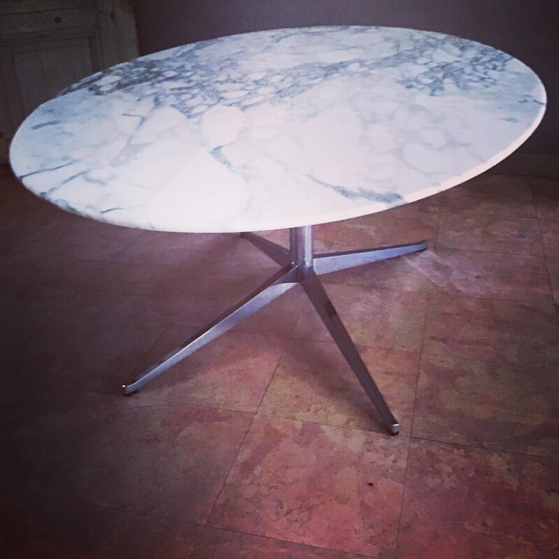 Table vintage marbre Knoll Florence