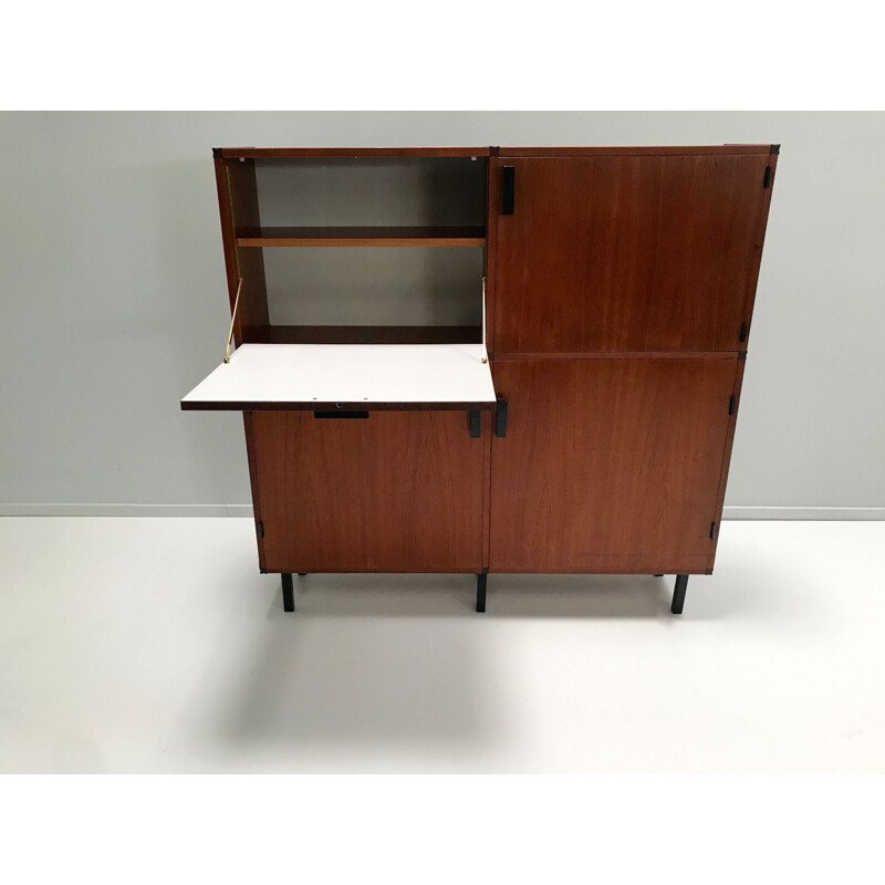 Vintage Teak highboard Made to Measure by Cees Braakman for Pastoe, 1960