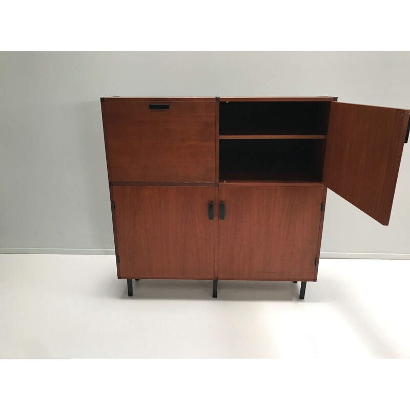 Vintage Teak highboard Made to Measure by Cees Braakman for Pastoe, 1960