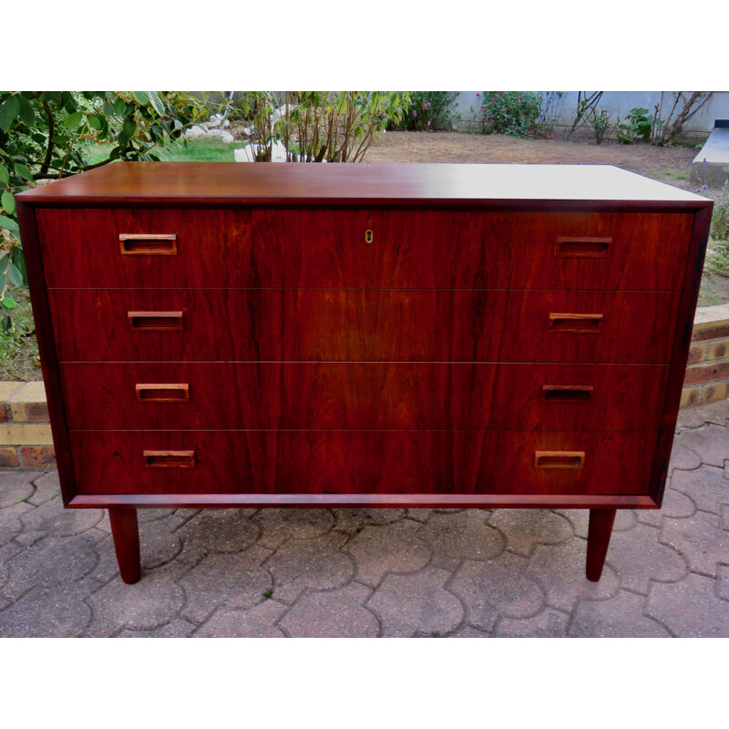 Vintage rosewood chest of drawers Denmark 1960