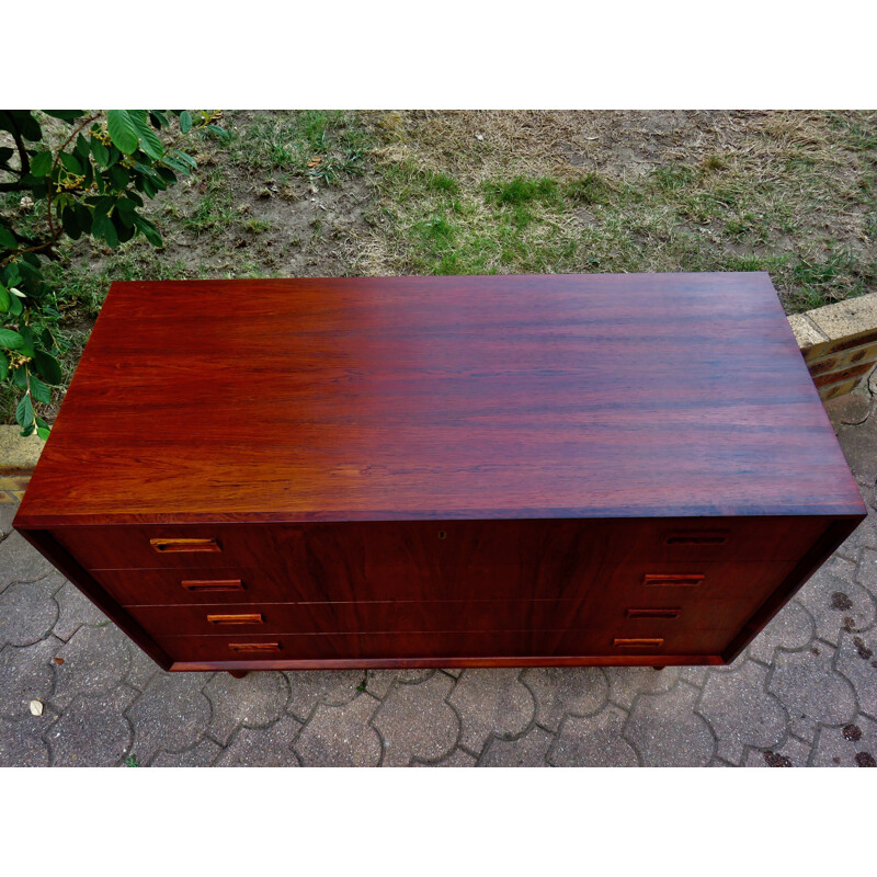 Vintage rosewood chest of drawers Denmark 1960