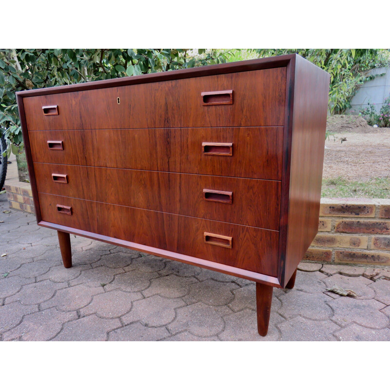 Vintage rosewood chest of drawers Denmark 1960